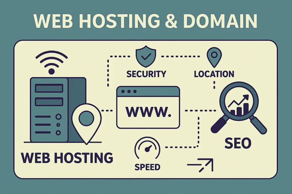 does web hosting and domain affect SEO?
